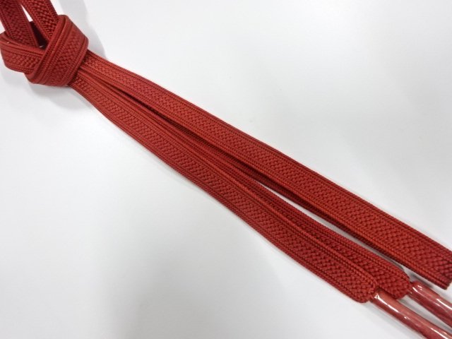 未使用品　正絹　手組帯締め